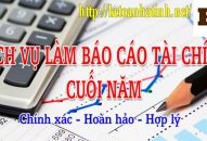 Dịch vụ báo cáo tài chính giá rẻ tại Hà Tĩnh