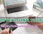 Dịch vụ quyết toán thuế cho doanh nghiệp