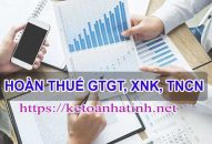 Thủ tục hoàn thuế giá trị gia tăng, xuất nhập khẩu, thu nhập cá nhân